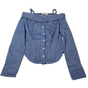 Bronze Snake Austin Shirt in Blue